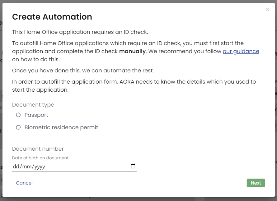 Create automation