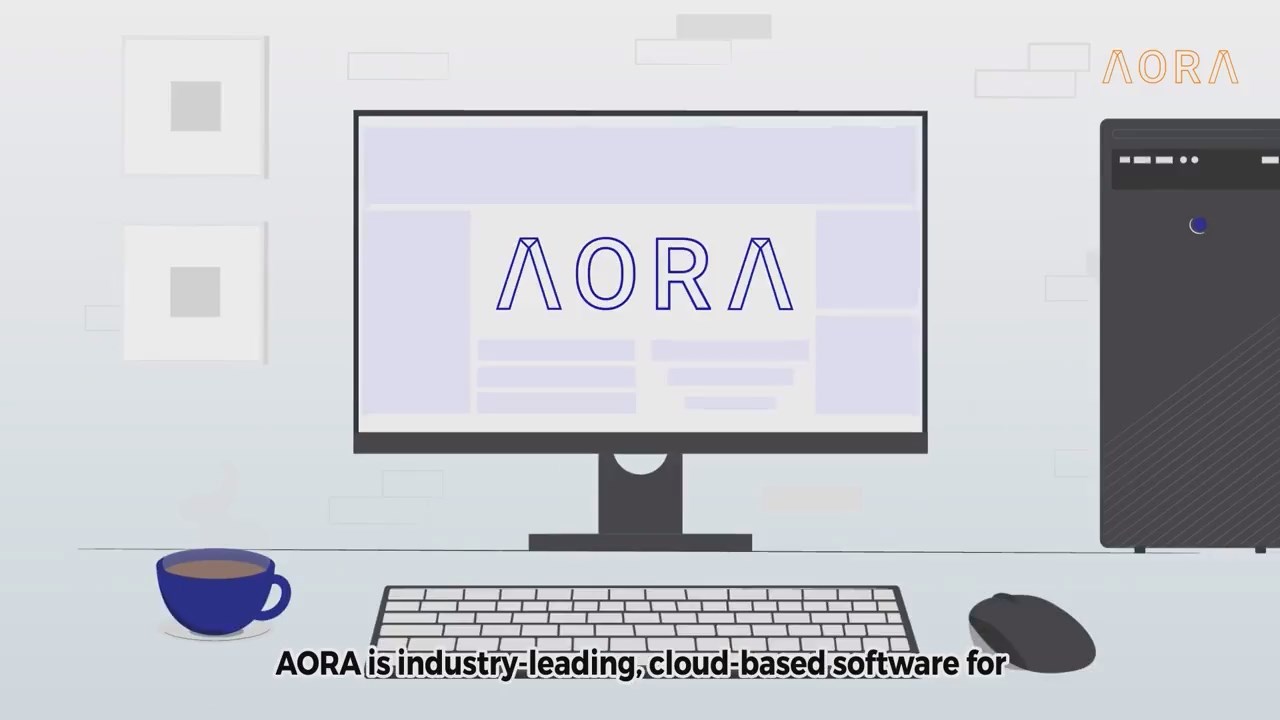 cartoon computer screen